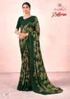 Zaffran By Kashvi Swarovski Work Printed Designer Sarees Wholesale Suppliers In Mumbai 